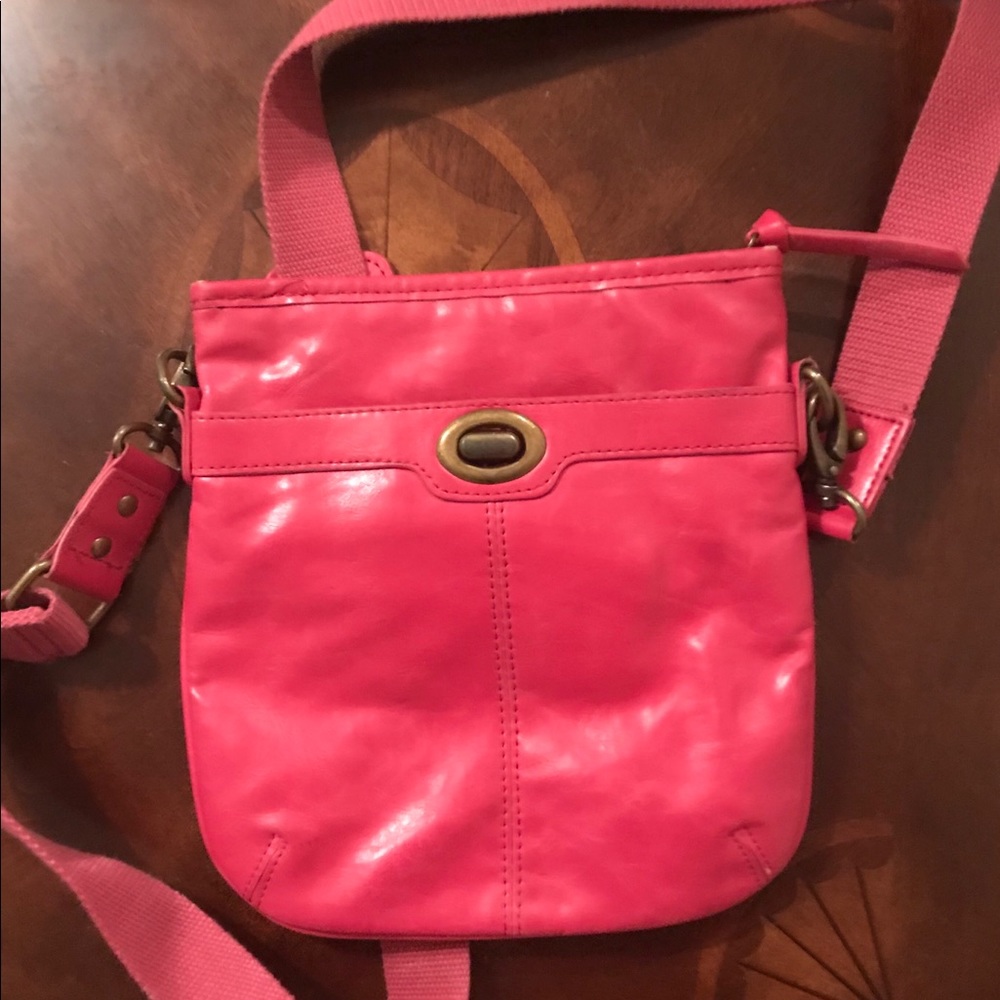 Super fun bright pink crossbody